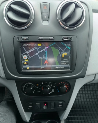 Dacia Sandero cena 23900 przebieg: 140512, rok produkcji 2014 z Ślesin małe 137